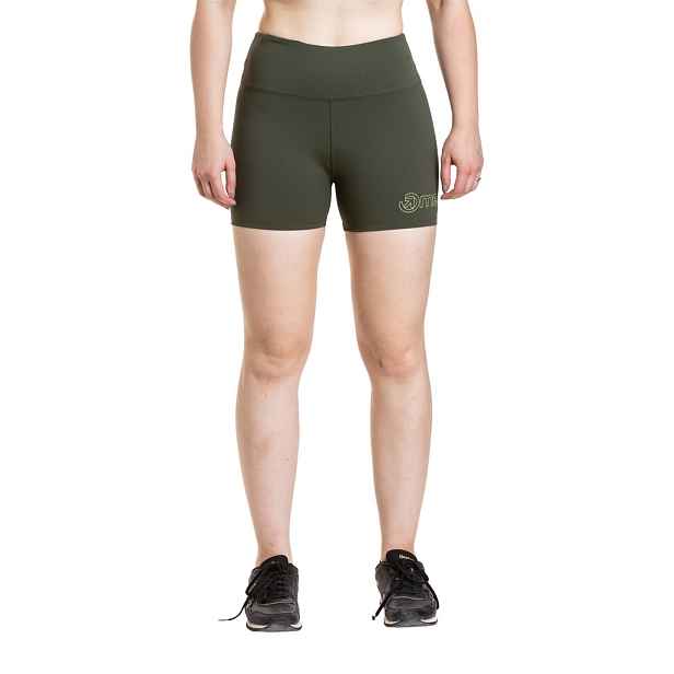 Meatfly dámské biker kraťasy Shorbi Short Olive