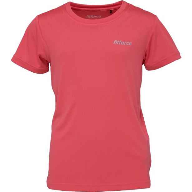 Fitforce OLVE Dětské fitness triko, lososová -170
