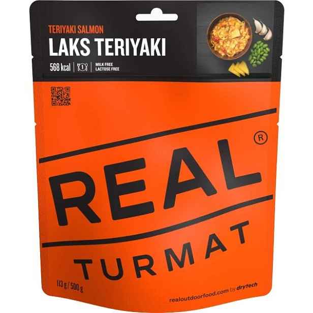 REAL TURMAT SALMON TERIYAKI Outdoorové jídlo