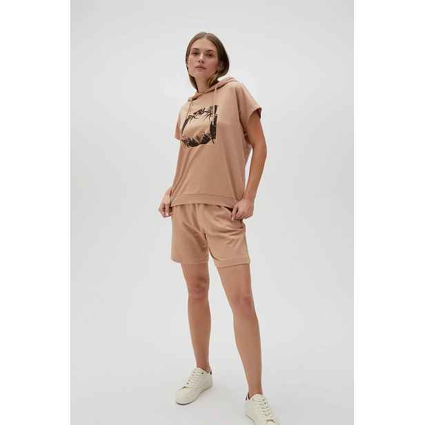 Marisse Women's Shorts -Sh-4604 .Brown