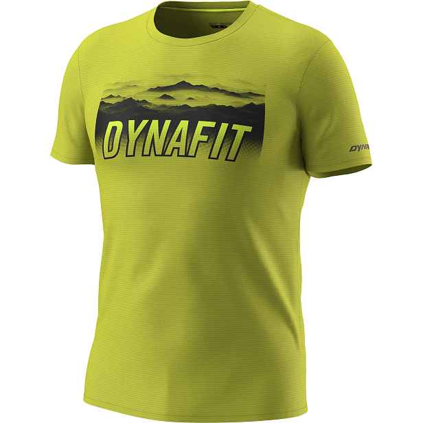 Triko Dynafit Transalper Graphic / Tee lime Barva: limetková, Velikost: