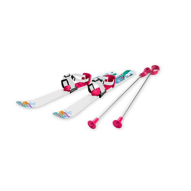 Lyže Baby Ski - 90 cm, barva bílofialová