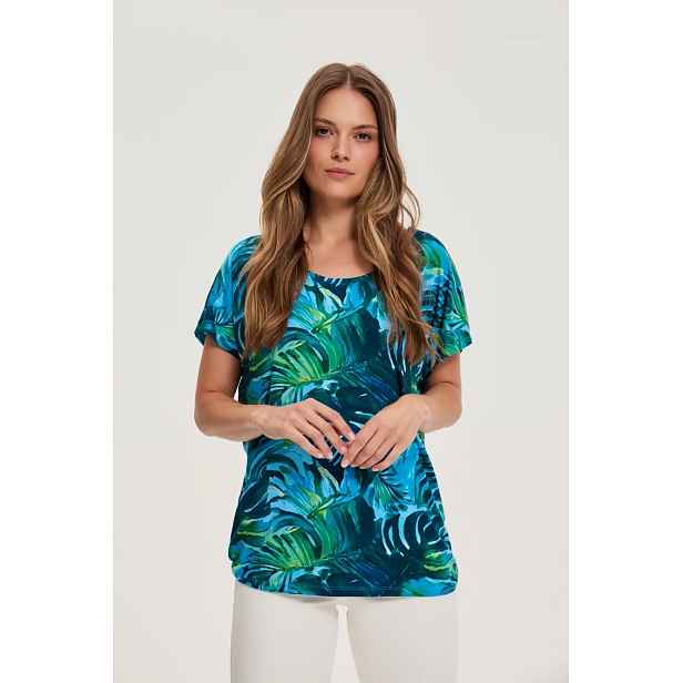 Marisse Floral Pattern Blouse