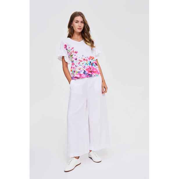 Marisse Floral Print Blouse