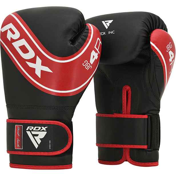 RDX Dětské boxerské rukavice 4B Robo, červeno