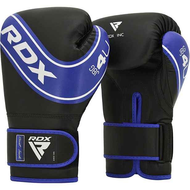 RDX Dětské boxerské rukavice 4B Robo, modro