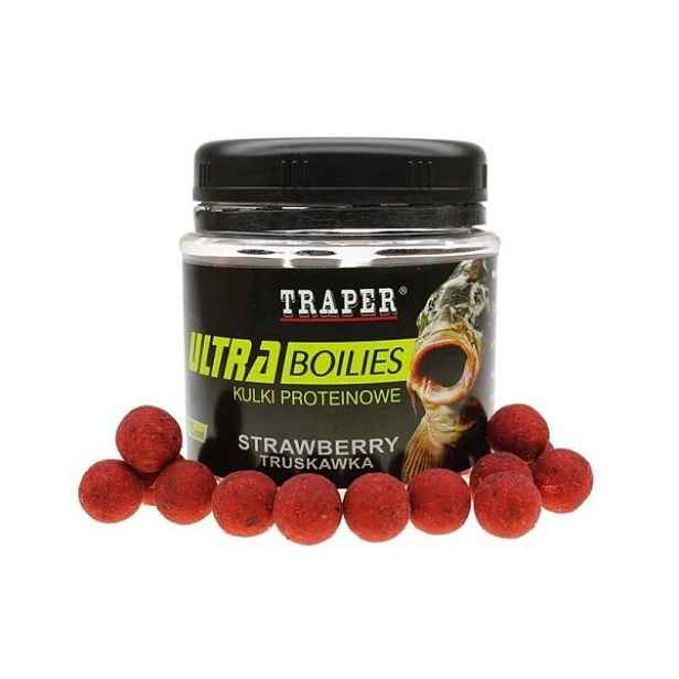 TRAPER ULTRA BOILIES 16 MM VANILKA 100 G Proteinové kuličky , G