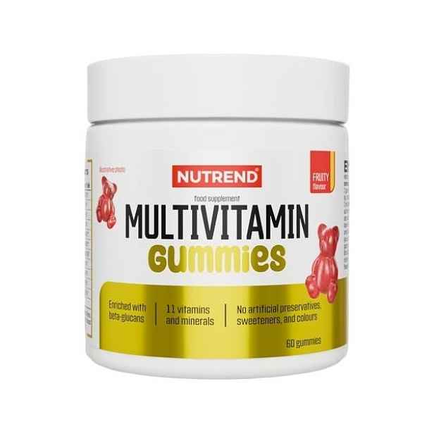 Nutrend MULTIVITAMIN GUMMIES, 60 KS Multivitaminový doplněk
