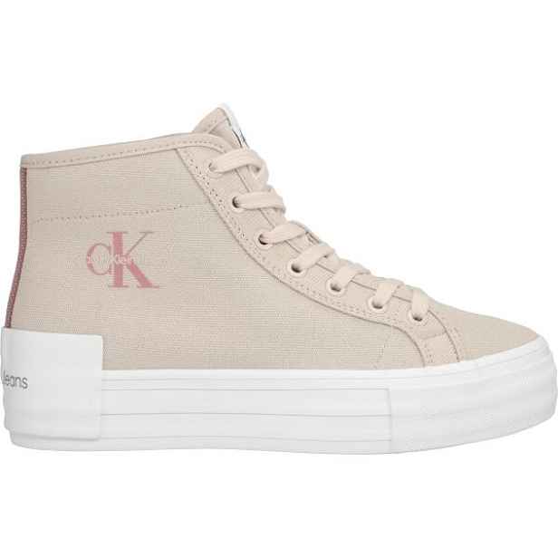 Calvin Klein BOLD VULC FLATF MID Dámské kotníkové tenisky