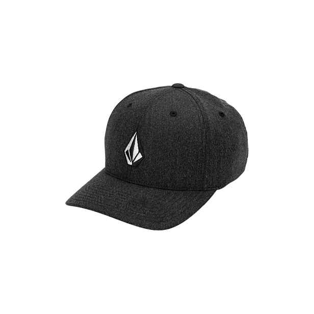 Volcom kšiltovka Full Stone Hthr Flexfit Hat Charcoal Heather
