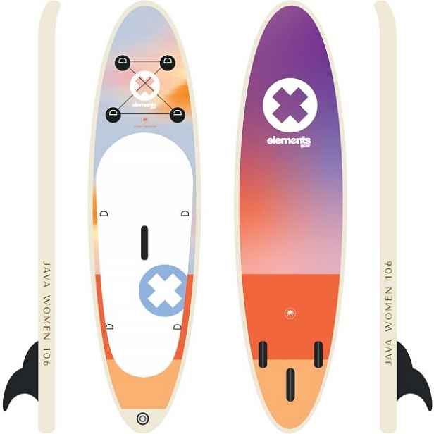 EG JAVA 106 WOMEN Allround paddleboard set, mix
