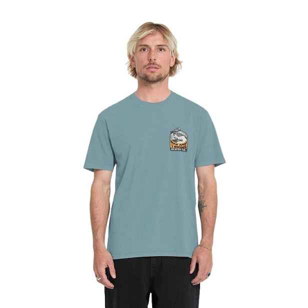 Volcom pánské tričko Zurf Co Pw Sst Tradewinds | 100% bavlna