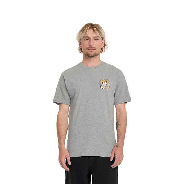 Volcom pánské tričko Meowdy Hth Sst Heather