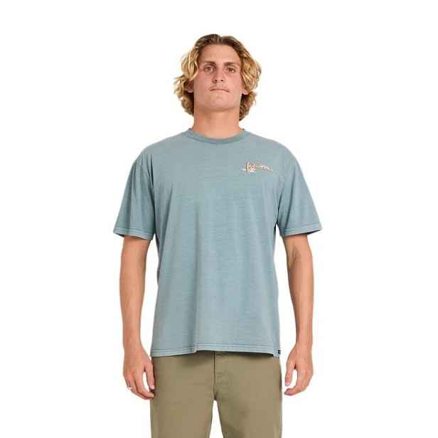 Volcom pánské tričko Zorch Sst Tradewinds | 100% bavlna