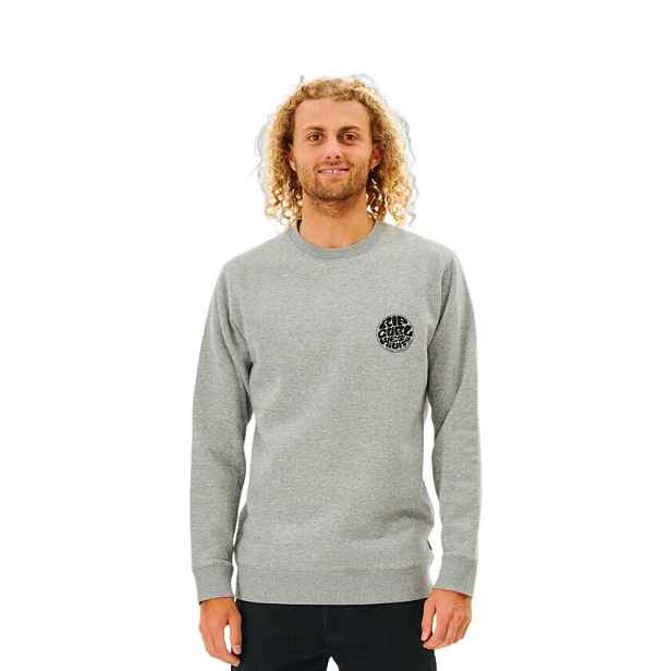 Rip curl pánská mikina Wetsuit Icon Crew Marle