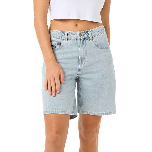 Rip curl dámské kraťasy Aggie Relaxed Denim Vintage | 100% bavlna