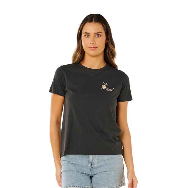 Rip curl dámské tričko Tide Line Standard Washed | 100% bavlna