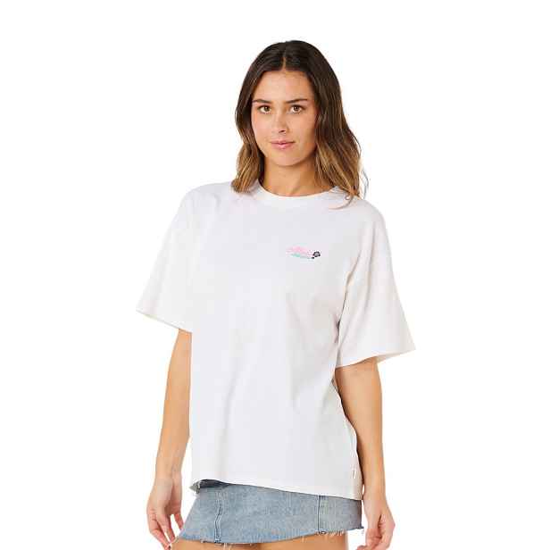 Rip curl dámské tričko Aloha Heritage Bone | 100% bavlna