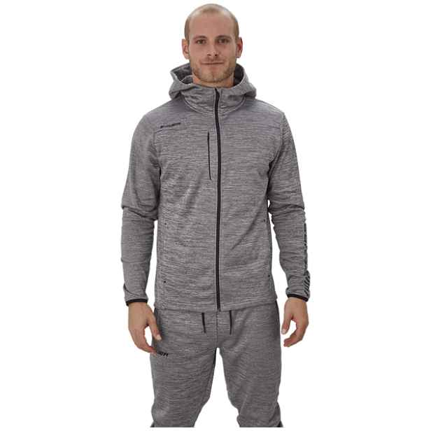 Mikina Vapor Fleece Zip Sr Gry