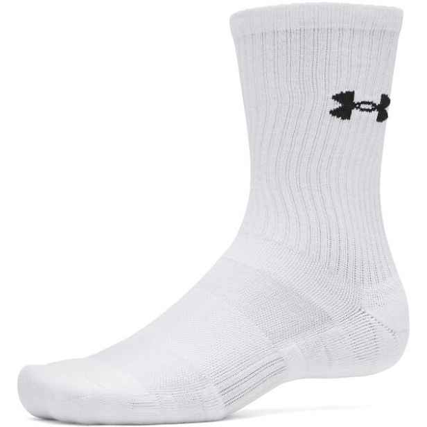 Under Armour PERFORMANCE COTTON 3P CRW Sportovní ponožky