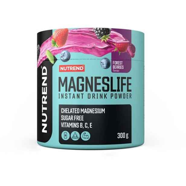 Nutrend MAGNESLIFE INSTANT DRINK POWDER 300 G LESNÍ PLODY Doplněk stravy , G