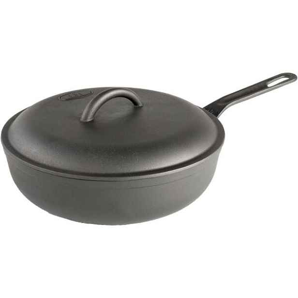 GSI Outdoors GUIDECAST 10 INCH DEEP FRYER Litinová pánev