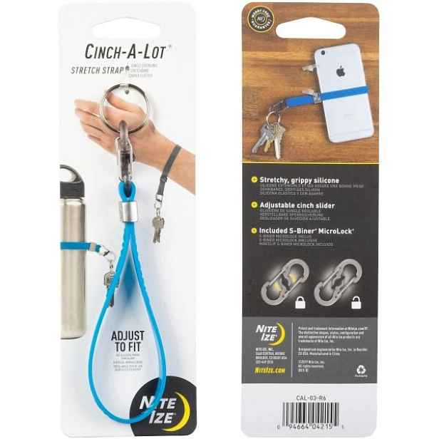 NITE IZE CINCH-A-LOT® STRETCH STRAP Upevňovací silikonový pásek na zápěstí