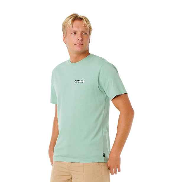 Rip curl pánské tričko Vaporcool Search Peak Aloe