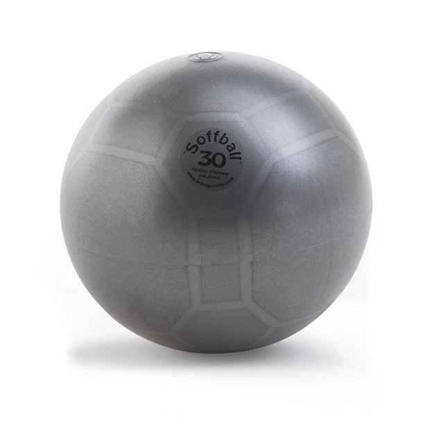 LEDRAGOMMA TONKEY SOFFBALL Maxafe míč 30 cm, šedo , krabička