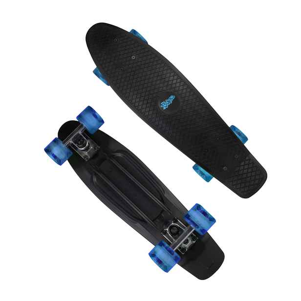 Muuwmi NoRules Skateboard ABEC 5 FUN černo