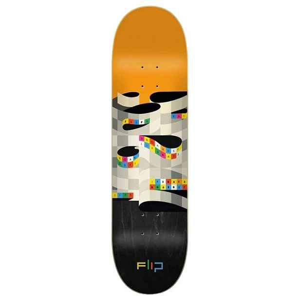 Flip skateboardová deska Stenograph Team 8,375" | Mnohobarevná | Velikost skate 8,375"