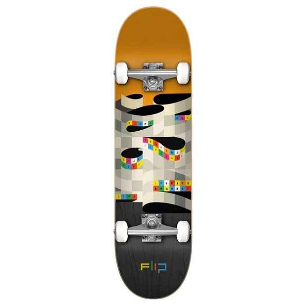 Flip skateboard Stenograph Team 8,0" | Mnohobarevná | Velikost skate 8,0"