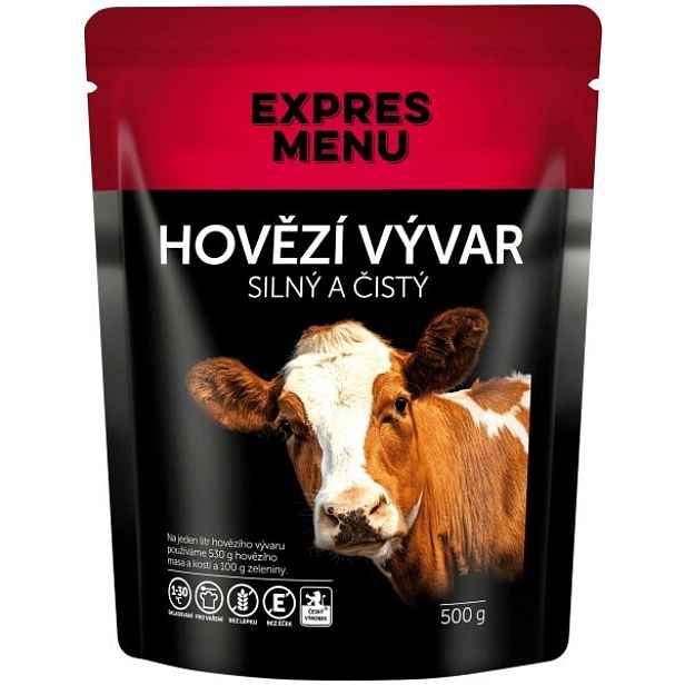 EXPRES MENU HOVĚZÍ VÝVAR - 500 G Masový vývar