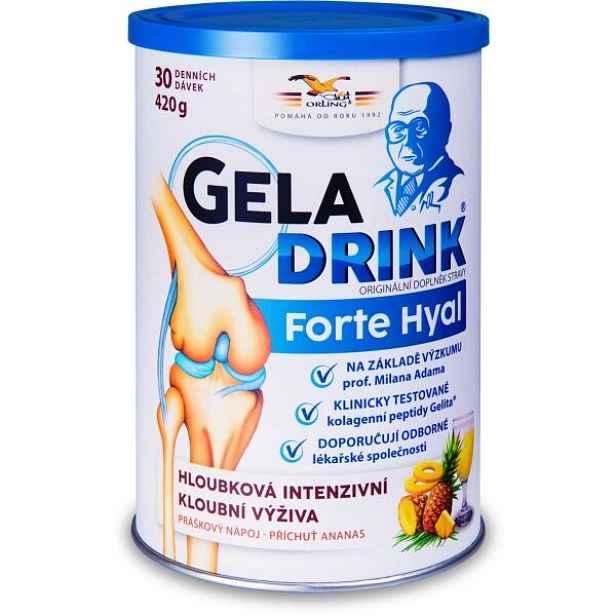 GELADRINK FORTE HYAL ANANAS 420 G Hloubková kloubní výživa , G