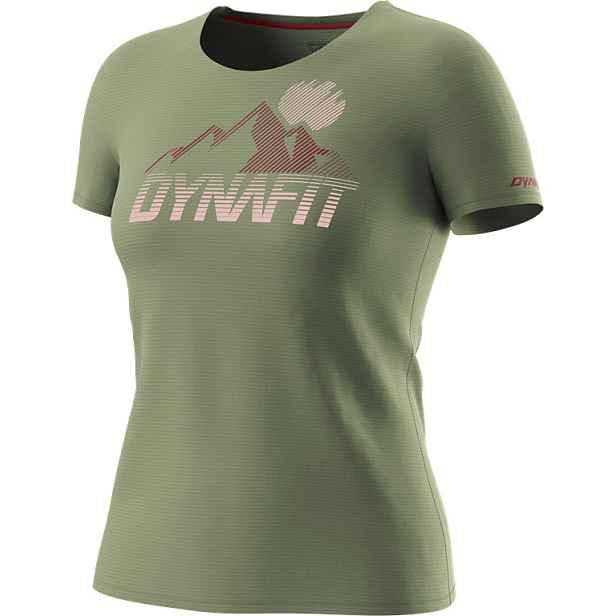 Triko Dynafit Transalper Graphic / Tee W sage Barva: , Velikost: