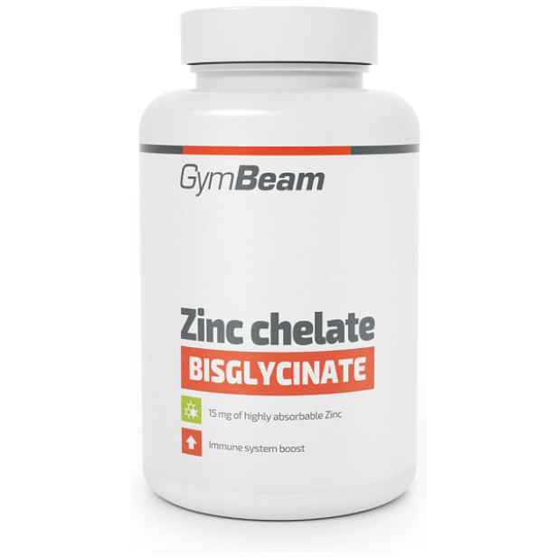 GymBeam ZINEK CHELÁT - 180 CAPS Minerální látka