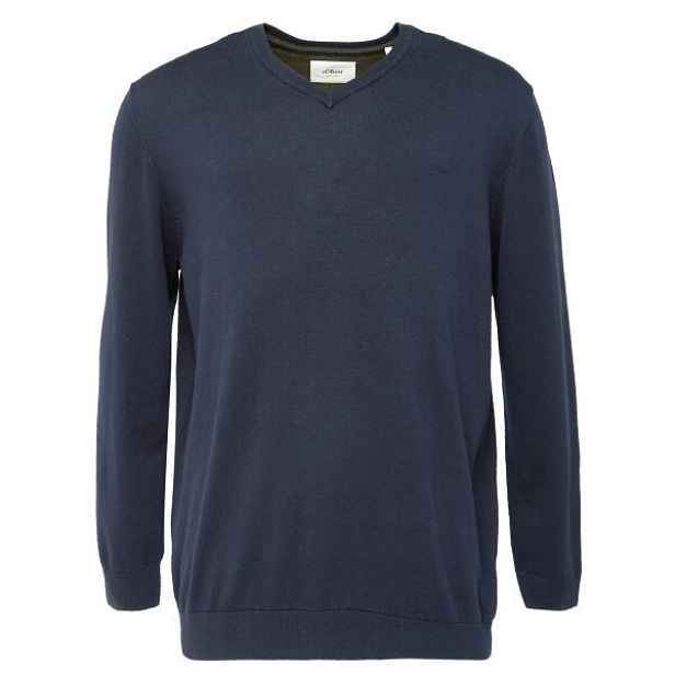 s.Oliver KNITTED PULLOVER OVERSIZE Pánský oversize svetr