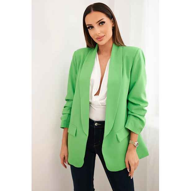 Kesi Włoski Sako s klopami elegantní neon