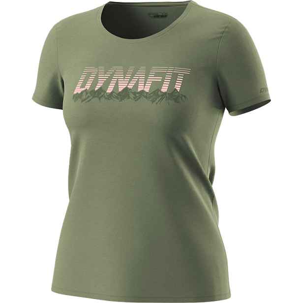 Triko Dynafit Graphic Cotton W / Tee sage/range Barva: , Velikost: