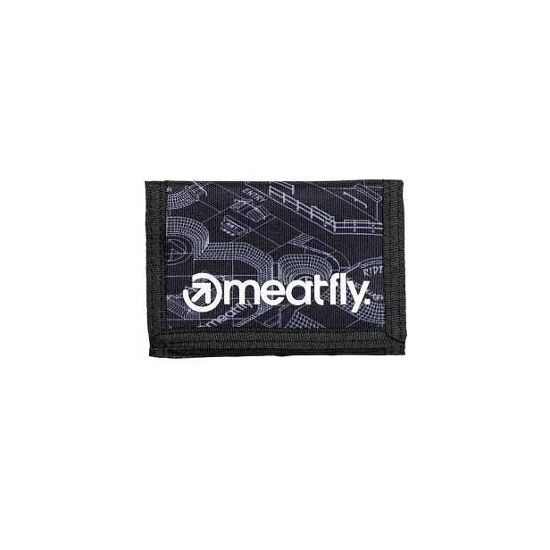 Meatfly peněženka Huey Wallet Blueprint | Velikost One Size