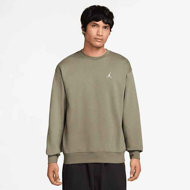 Jordan Men Brooklyn Fleece Crew-Neck Sweatshirt