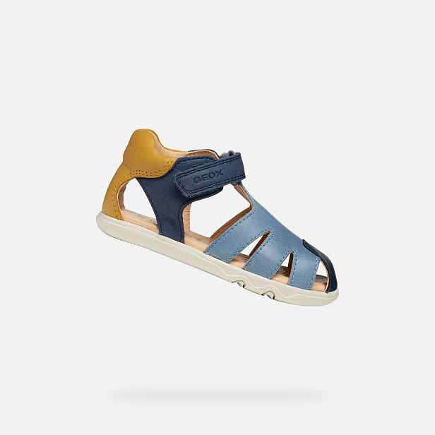 Chlapecké barefoot sandály Geox Steppieup