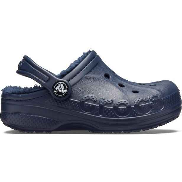 Crocs BAYA LINED CLOG K Dětské pantofle /33