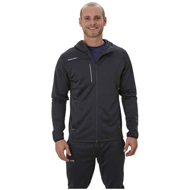 Mikina Vapor Fleece Zip Sr Blk