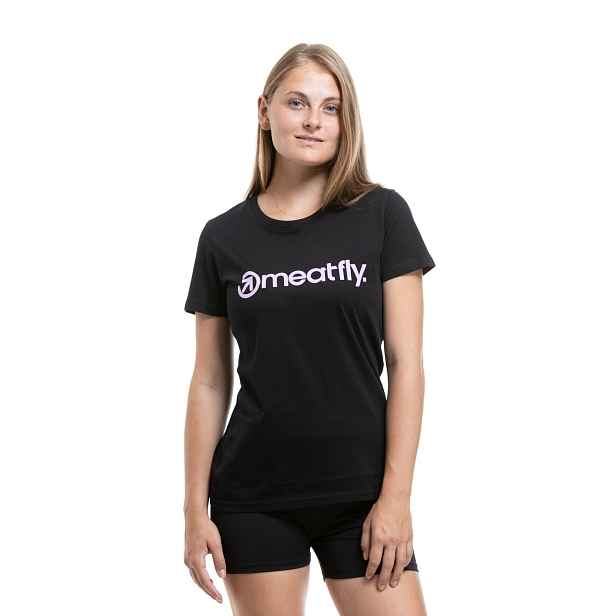 Meatfly dámské tričko Ladies MF Logo / Orchid | 100% bavlna