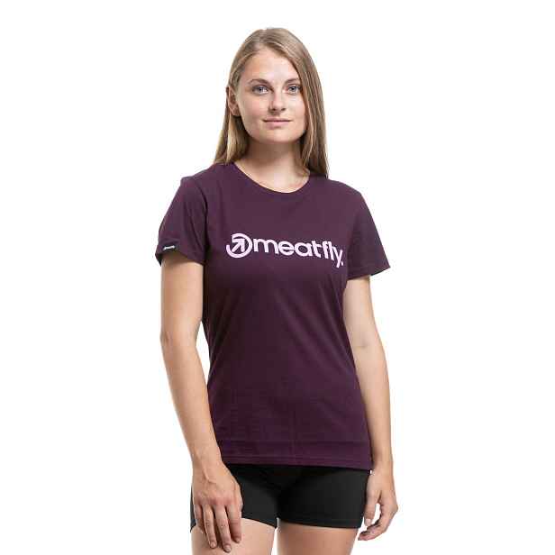 Meatfly dámské tričko Ladies MF Logo Deep | 100% bavlna