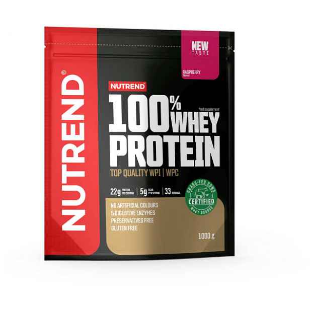 Nutrend 100% WHEY PROTEIN 1000 G JAHODA Protein , KG
