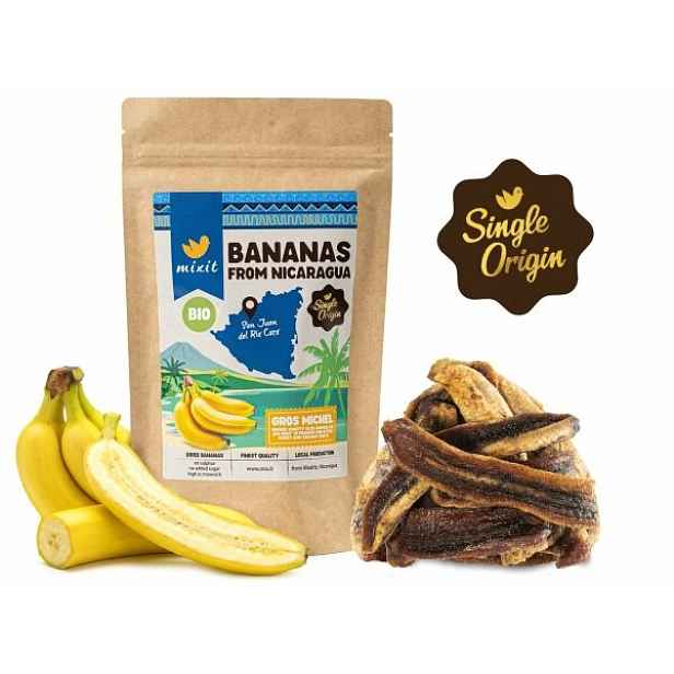 MIXIT BIO BANÁNY Z NIKARAQUI - SINGLE ORIGIN Sušené banány , G