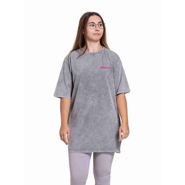 Meatfly dámské tričko Rory Acid Wash / Echina | 100% bavlna