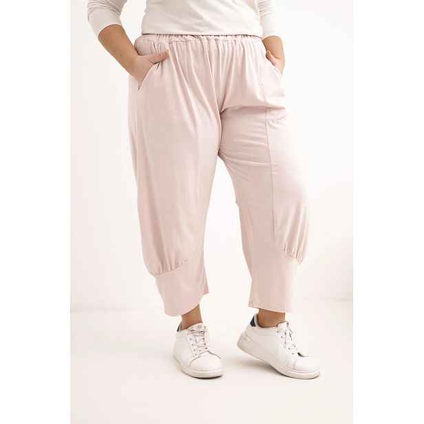 Kesi Plus Size kalhoty s nízkým sedem
